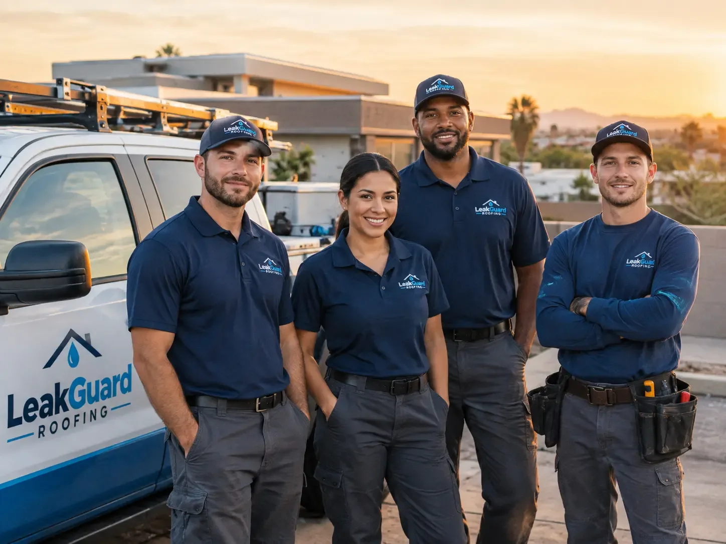 Flat Roof Leak Repair company in Rex, GA